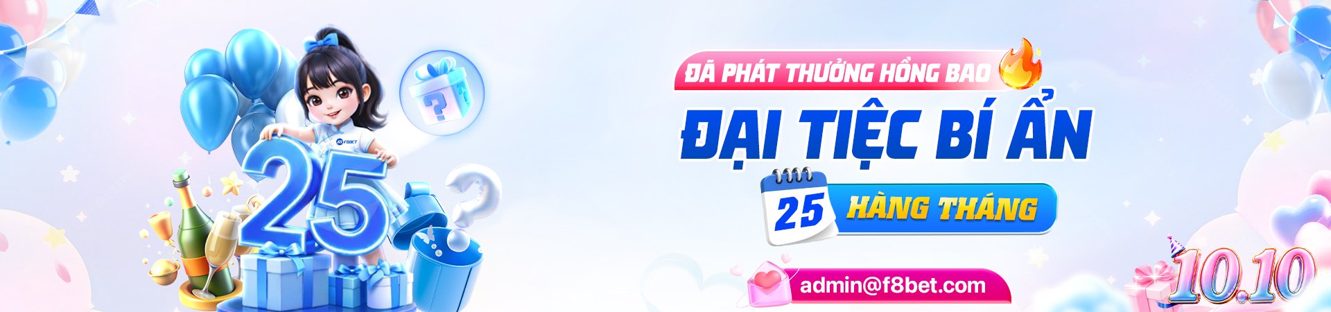 đại tiệc hồng bao bí ẩn tại f8bet casino